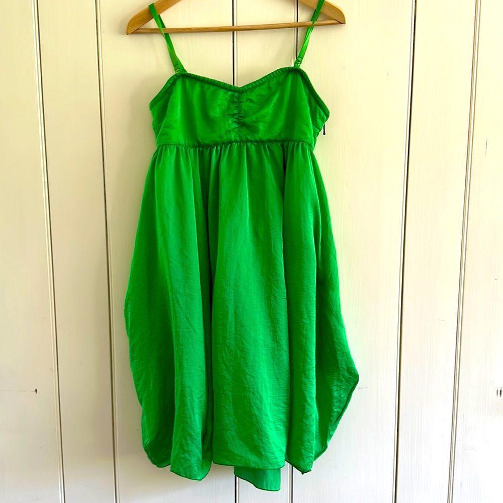 RLX Green Balloon Dress Size M